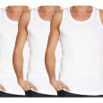 Mens Vest Underwear 100% Cotton Summer Weight Singlet