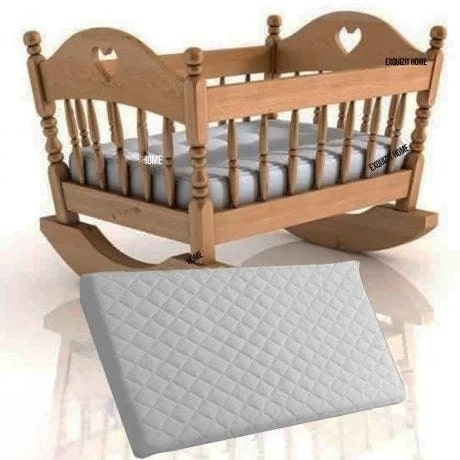 Crib Breathable Quilted Cot Baby Mattress