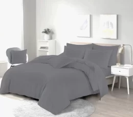 GREY-POLYCOTTON-DUVET-COVER-SET