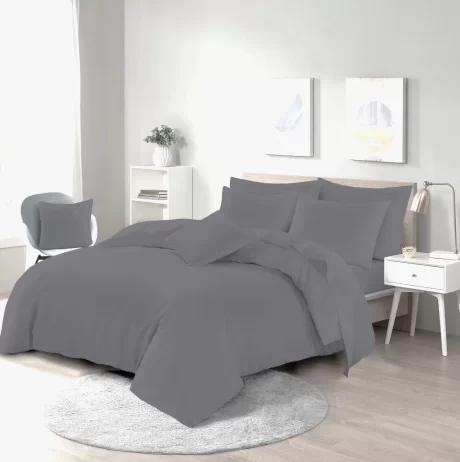 GREY-POLYCOTTON-DUVET-COVER-SET