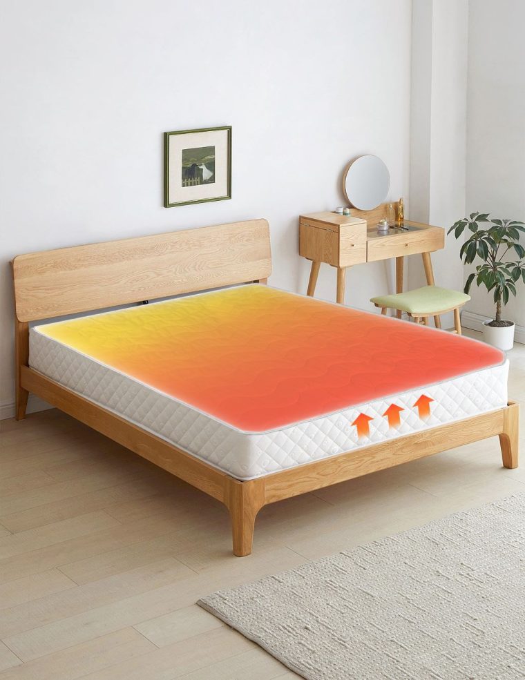 self heating mattress topper